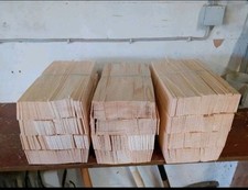 Dachschindel / Holzschindeln /Spließe Fichtenholz  , 1 Bund -200 Stk