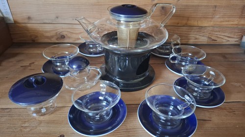 Jenaer glas tee service - jenaer,