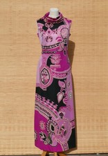 true vintage Damen Maxikleid