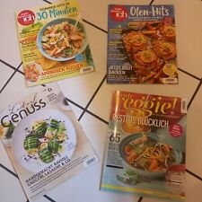 Vier-Zeitschriften-Lust auf Genuss,meine Familie u. ich, Veggie Slowly-gebraucht