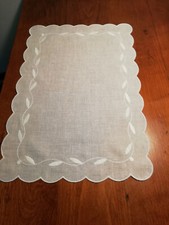 6 Platzdeckchen Leinen/Viskose