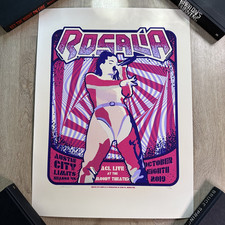 Rosalia 2019 Austin City Limits Texas USA Original Concert Poster