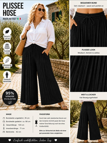 Made italy plissee hose - made,