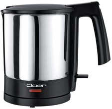 Cloer Wasserkocher 4700 Edelstahl 1,5L 2000W kabellos Kalkfilter 360°