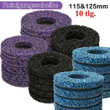 2/5/10x CSD Scheibe Lila CBS Grob-Reinigungsscheibe 115/125mm Winkelschleifer DE