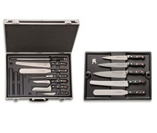 F. DICK Kochkoffer Bristol 12-tlg Messer-Set + Koffer Kochmesser + Kochwerkzeug