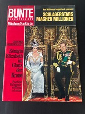 BUNTE 48/1967 QUEEN ELIZABETH IN PARLIAMENT Hardy Krüger OFARIMS Dalida JACKIE