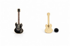 Gitarre E-Gitarre Pin /