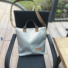 PACKESEL Tasche  Platzwunder Handtasche handmade grau braun  NP 109€