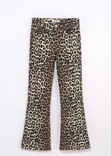Jeanshose leopardenmuster hose - jeanshose,