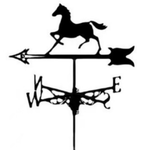 Wetterfahne aus metall - wetterfahne,