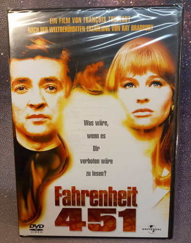 Fahrenheit 451 dvd - fahrenheit, françois