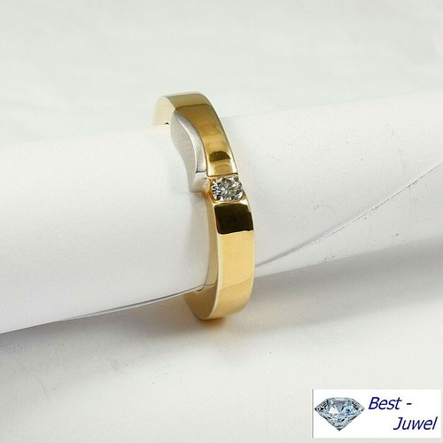 Massiver ring 585 - in, gold