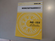 Werkstatt hand buch DAELIM NS 125 Otello 1998-1999 Wartung Reparatur 