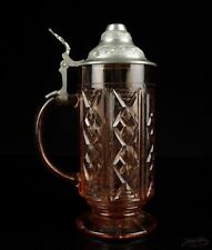 Sammlerobjekt rotes Bierglas