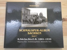 Schmalspur- Album Sachsen Band 1² Teil I² Mügelner Wilsdruffer Netz 1881- 1920