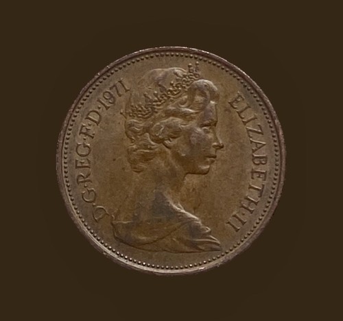New pence 1971 - new,
