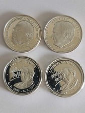 Vier Gedenkmedaillen 500er