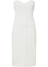 Neu Brautkleid mit Spitze Gr. 36/38 Weiss Damenkleid Romantisches-Dress