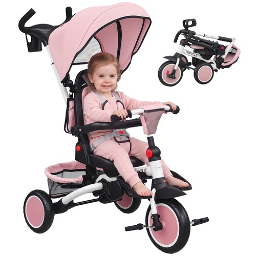 Dreirad 6in1 mit schubstange - dreirad,