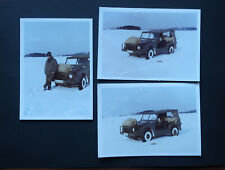 Original 3x Fotos Bundeswehr Auto Jeep DKW Munga