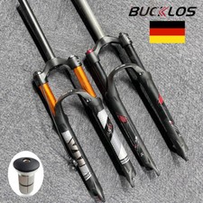 BUCKLOS 26/27,5/29 Zoll XC Mountainbike-Federgabel 120/100 mm gerade QR 1-1/8"
