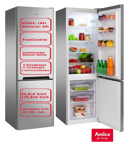 Amica kühl gefrierkombination - amica, kühl-gefrierkombination