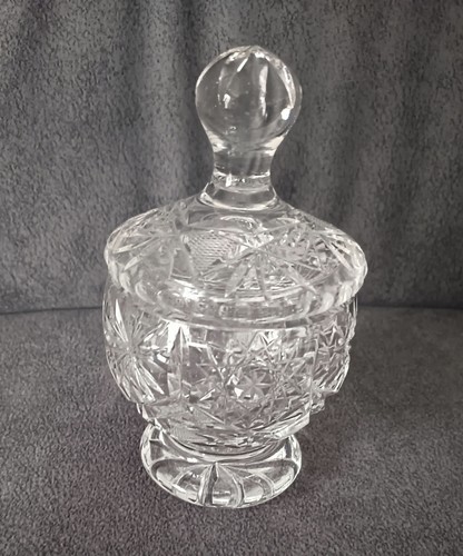 Bonboniere sternschliff glas - bonboniere,
