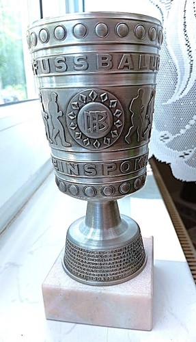 Miniatur dfb pokal zinn hsv - miniatur,