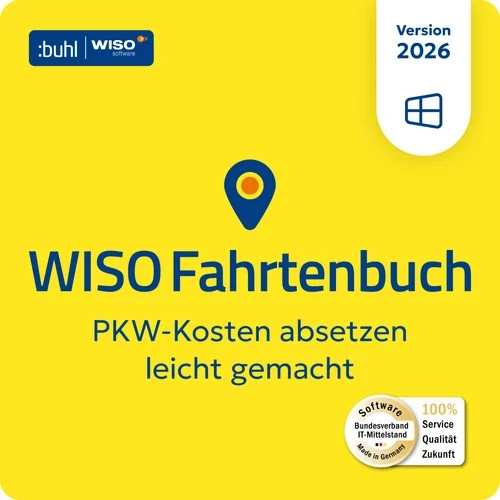 Wiso fahrtenbuch 2026 - 2026, pkw