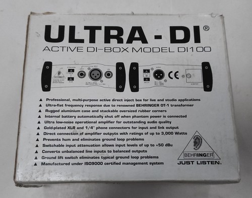 Behringer ultra di100 - behringer, ultra-di