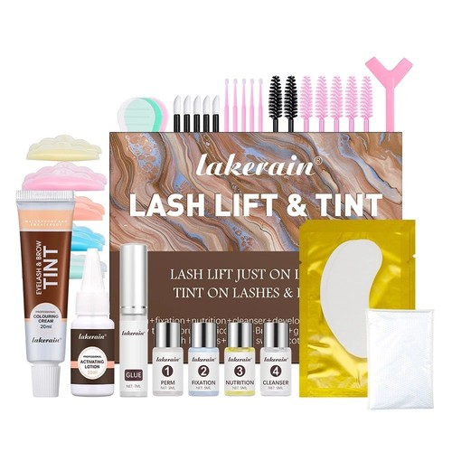 Wimpernlifting und tönung - und, kit