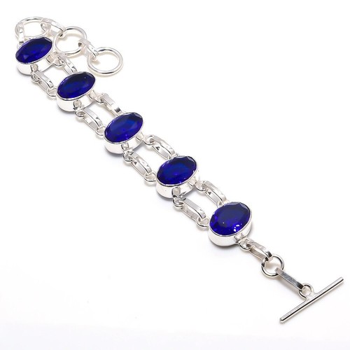 Blauer tansanit edelstein - blauer,