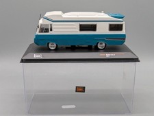 Modellautos 1:43 IXO Peugeot Maillet Eric 3 1977 Wohnmobil Camper mit Vitrine