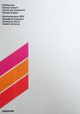 Porsche Farbkarte Colour Chart
