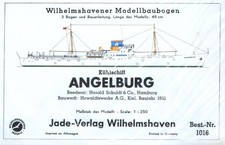 Jade Verlag 1016 - Kühlschiff Angelburg , 1:250