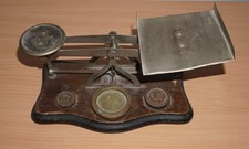 Alte englische Postwaage / Briefwaage