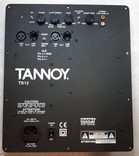 Tannoy ts12 subwoofer - tannoy,