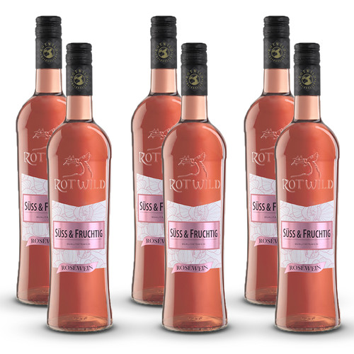 Rotwild rosé süss fruchtig - rosé, süss&fruchtig