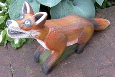 3D Tier drohender Fuchs Deko