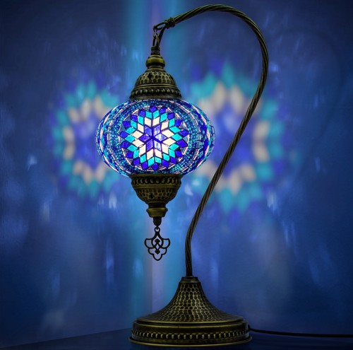 Türkische mosaik tischlampe - türkische,