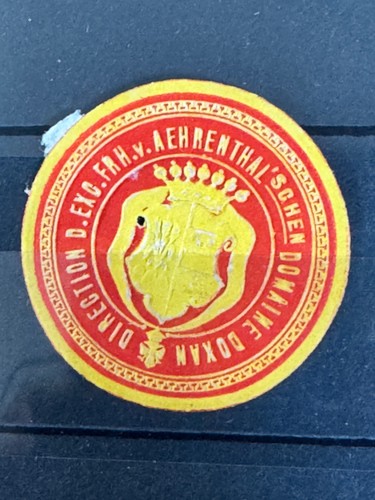 Reklamemarke siegelmarke exc - reklamemarke,