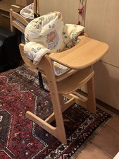 kinderhochstuhl holz mit tisch