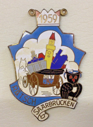 Saarbrücken karnevalsorden - -,