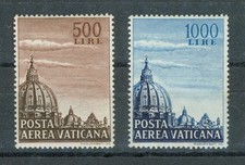 Vatikan Nr. 205/6 Flugpost
