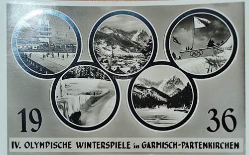Postkarte olympische - ak,