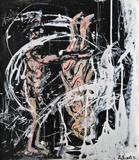 Georg Baselitz signiertes