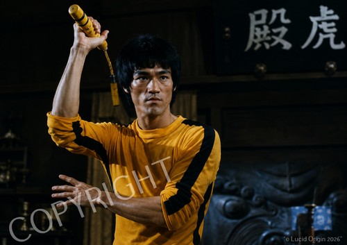 Foto bruce lee - a4, das