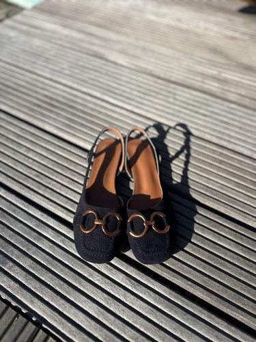 Sling pumps flach neu - pumps,