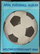 ARAL Album FUSSBALL Weltmeisterschaft 1966 kompl., Pele, Eusebio ..., Autogramme